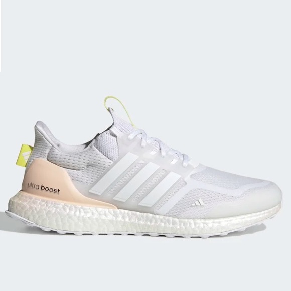 adidas UltraBOOST Mono White Peach Tint - Picture 2 of 9
